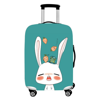 Realaiot Animal Pattern  Travel luggage Suitcase Protective Cover Trolley luggage Bag Cover Men Women Thick Elastic Case For Suitcase