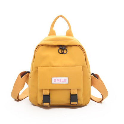 Realaiot Backpack New Trend Women Backpack Wild Fashion Shoulder Bag Small Canvas Teen Girl School bag Mochilas Female