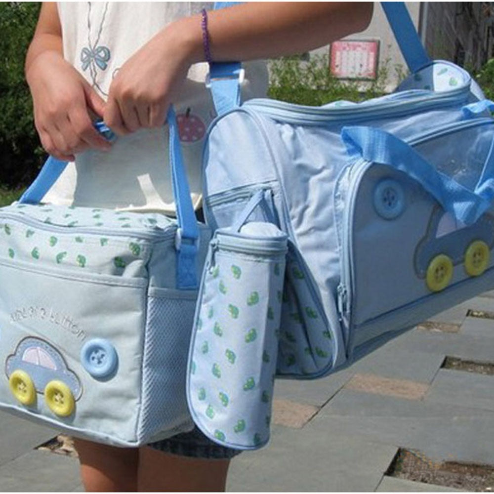 Realaiot Baby Maternity Bolsa MaternidadeDiaper Bags 3Pcs/Set Diaper Package Changing Nappy With Capacity Bag Nappy Changing Tote