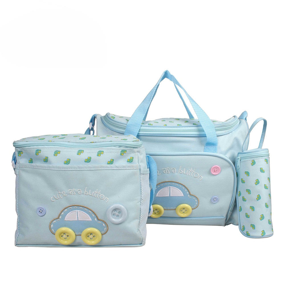 Realaiot Baby Maternity Bolsa MaternidadeDiaper Bags 3Pcs/Set Diaper Package Changing Nappy With Capacity Bag Nappy Changing Tote