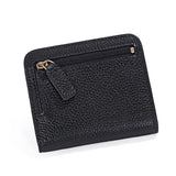 Realaiot Fashion Split Leather Women Wallets Mini Purse Lady Small Leather Wallet with Coin Pocket