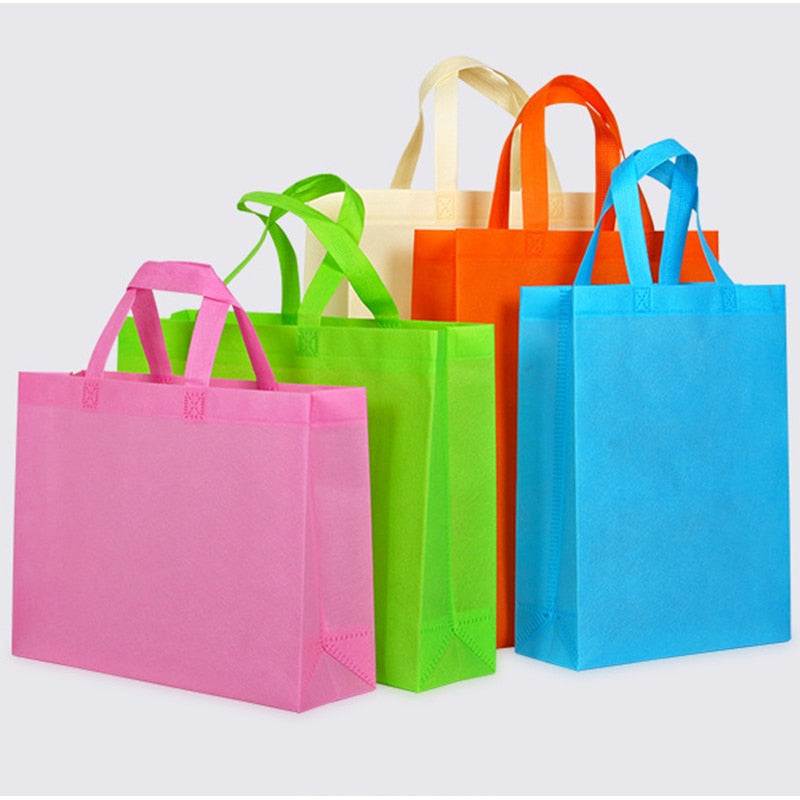 Realaiot Hot selling High Quality  eco Non-woven Bag Shopping Bag With Handlefor  Clothes /christmas gift accept print logo