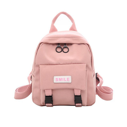 Realaiot Backpack New Trend Women Backpack Wild Fashion Shoulder Bag Small Canvas Teen Girl School bag Mochilas Female