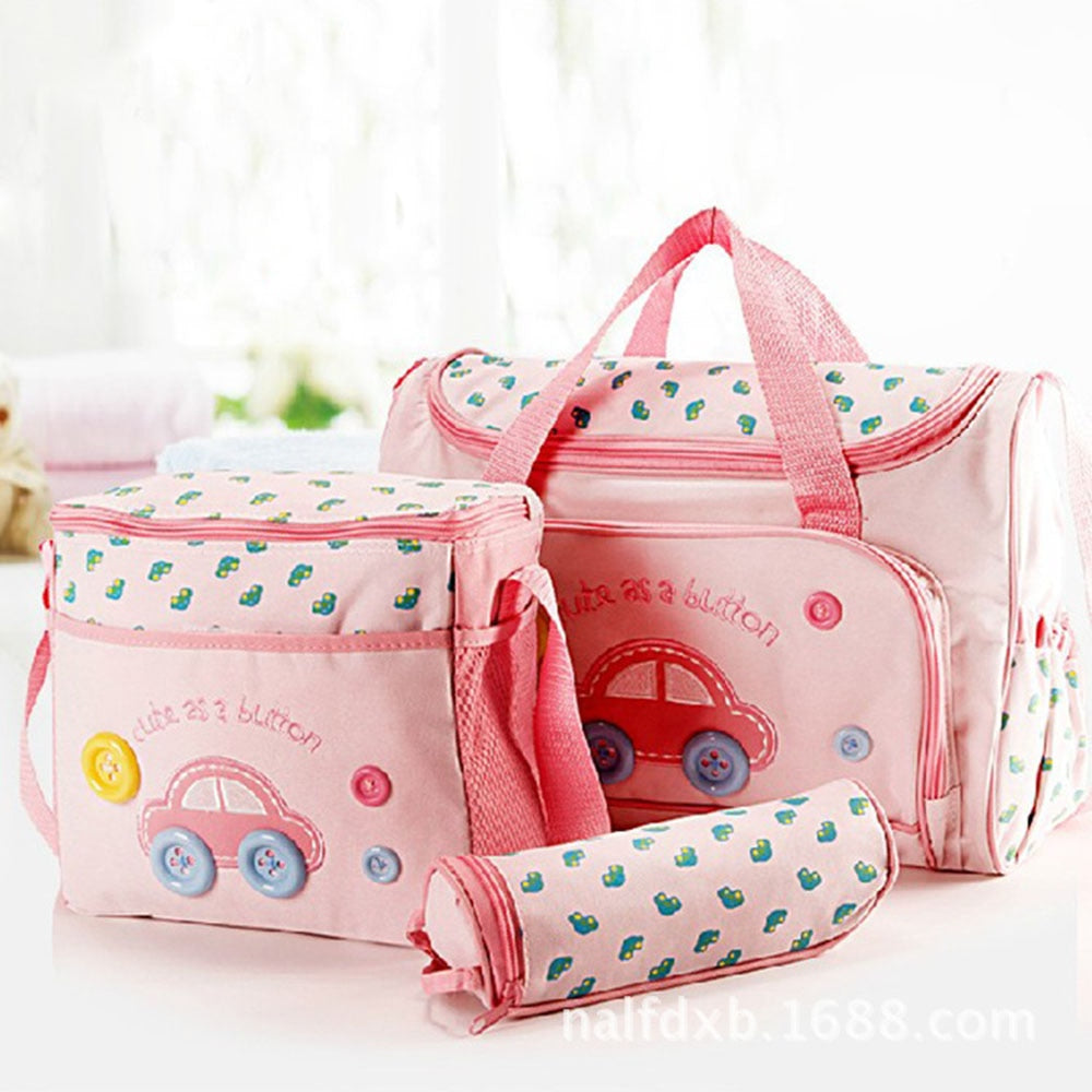 Realaiot Baby Maternity Bolsa MaternidadeDiaper Bags 3Pcs/Set Diaper Package Changing Nappy With Capacity Bag Nappy Changing Tote