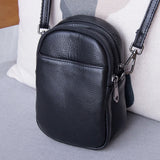Cyflymder New Arrival Mini Crossbody Bag Purse Genuine Leather Phone Pouch Women Messenger Bags Fashion Designer Shoulder Bags for women