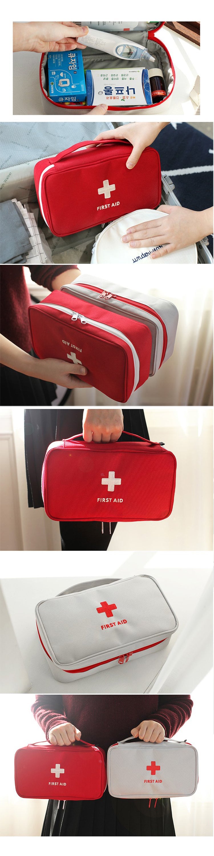 Realaiot Travel Portable Travel Bag Travel Large Emergency Medical Bag Suitable For Storage Emergency Supplies Medical Supplies