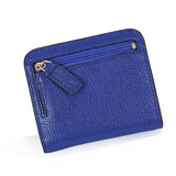 Realaiot Fashion Split Leather Women Wallets Mini Purse Lady Small Leather Wallet with Coin Pocket