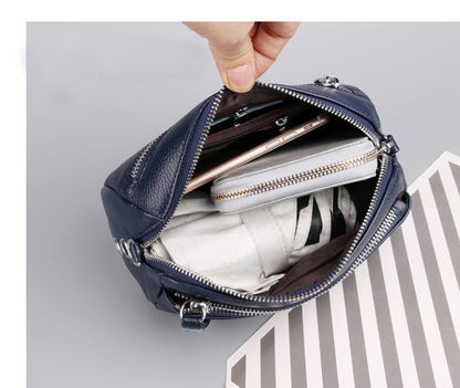 Realaiot Genuine Leather Small Crossbody Bags for Women Shoulder Bag Female Clutch Evening Messenger Bag Ladies Handbags and Purse