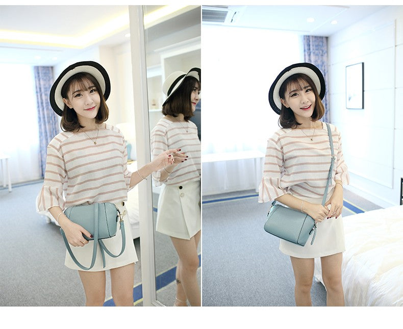 Cyflymder New Summer Style Women Shell Bags Fashion Pu Female Shoulder Bag Girls Party Messenger Bags