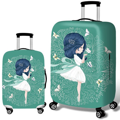 Realaiot Animal Pattern  Travel luggage Suitcase Protective Cover Trolley luggage Bag Cover Men Women Thick Elastic Case For Suitcase