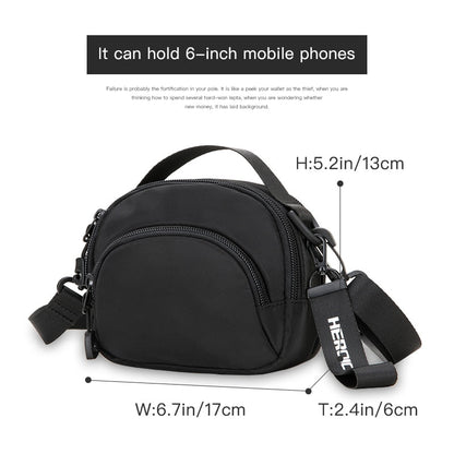 Cyflymder Men's Purse Shoulder Bag Small Messenger Bags Men Travel Crossbody Bag Handbags New Fashion Male Phone Money Belt Wallet