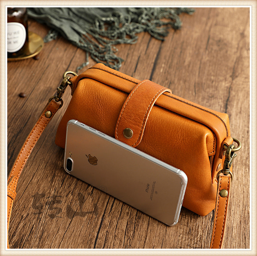 Cyflymder Newest Designer Woman Bags Handmade Genuine Leather Ladies Shoulder Bag Crossbody Female Bags Soft Skin doctor bag