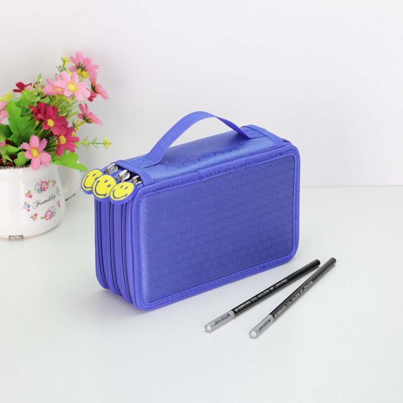 Cyflymder Office School Pencil Case Big 36/48/72 Slots Penal for Girls Boys Pen Box Large Storage Cartridge Bag Stationery Kit Pencilcase