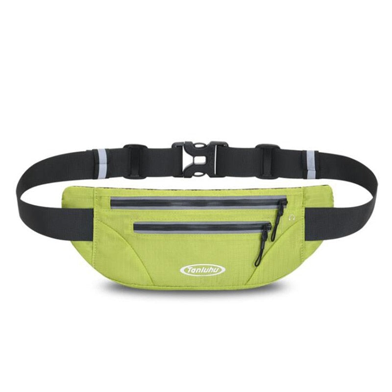 Cyflymder Men Women Nylon 4 Pockets Waterproof Waist Packs Fashion Male Wear Resistant Black Fanny Pack Messenger Shoulder Bag