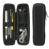 Cyflymder New Office Students Pens Pouch Earphone Mesh Storage Organizer Pencil Zipper Case School Supplies