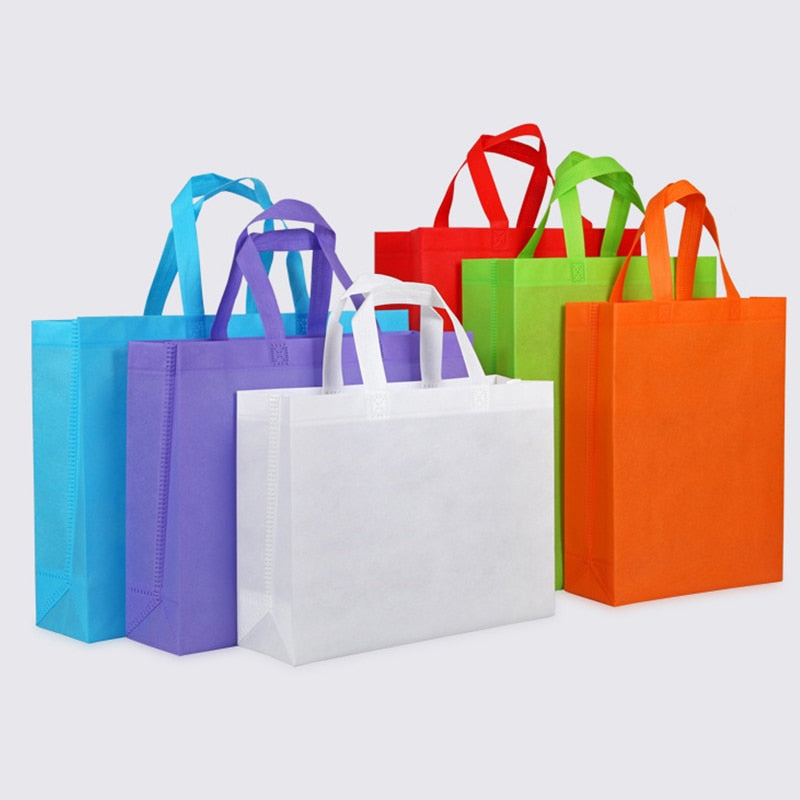 Realaiot Hot selling High Quality  eco Non-woven Bag Shopping Bag With Handlefor  Clothes /christmas gift accept print logo