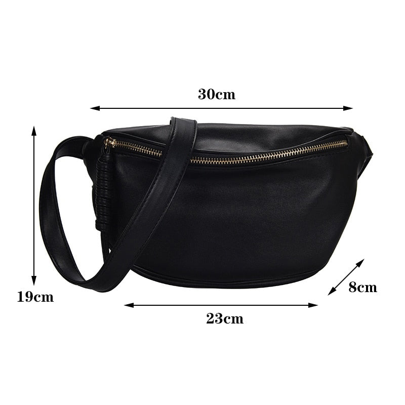 Cyflymder Luxury Chain Waist Bag Phone Pack And Purse For Women Waist Belt Bags Stone pattern Female Fanny pack Fashion Brand Waist pack