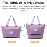 Realaiot Ladies foldable travel bag short-distance hand-held large-capacity travel waiting to be produced poor luggage fitness mummy bag