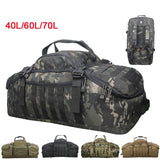 Realaiot 40L 60L 70L Men Army Military Tactical Waterproof Backpack Molle Camping Backpacks Sports Travel Bags Tactical Sport gym bag