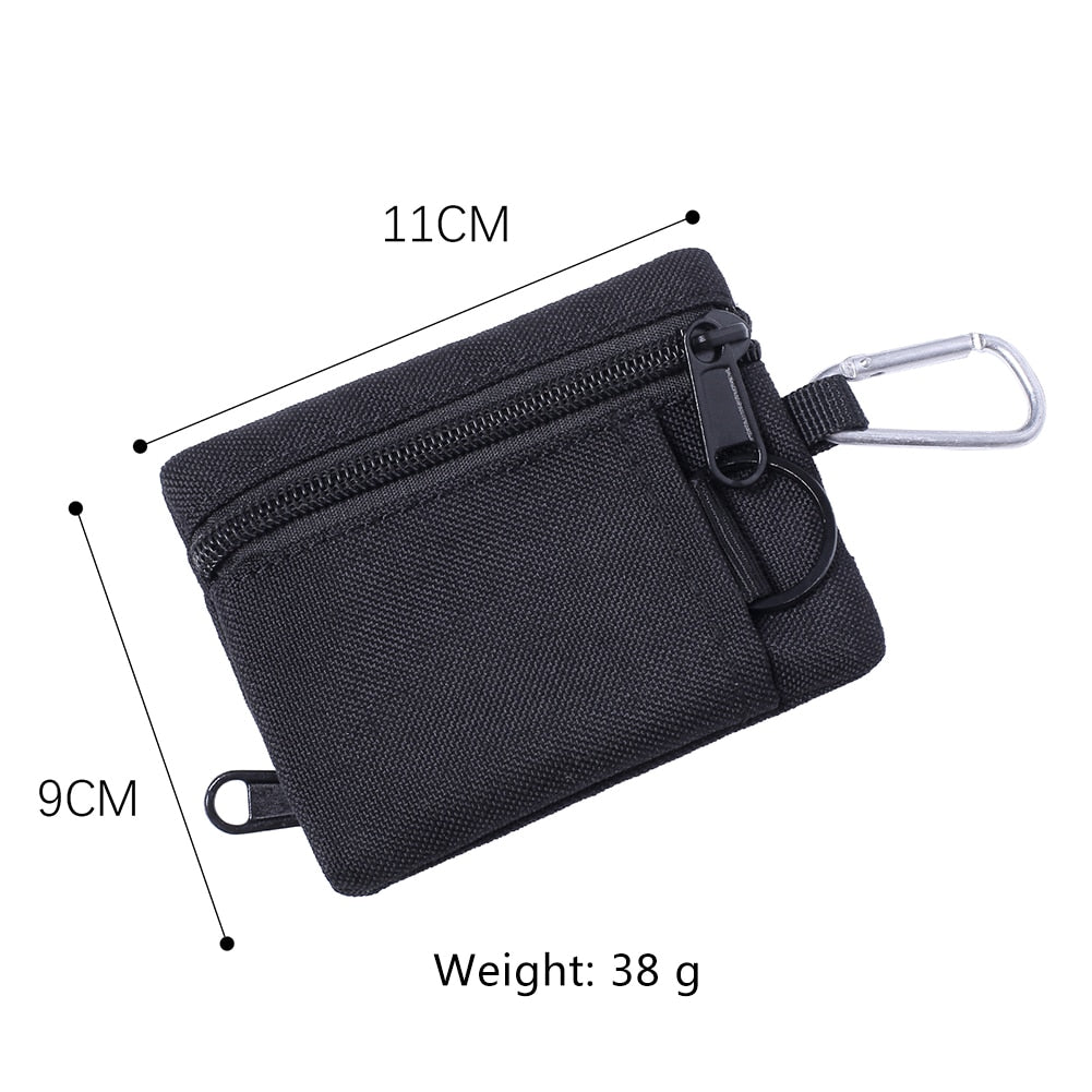 Cyflymder Outdoor EDC Molle Pouch Wallet Waterproof Portable Travel Zipper Waist Bag for Camping Hiking Hunting Military EDC Pouch