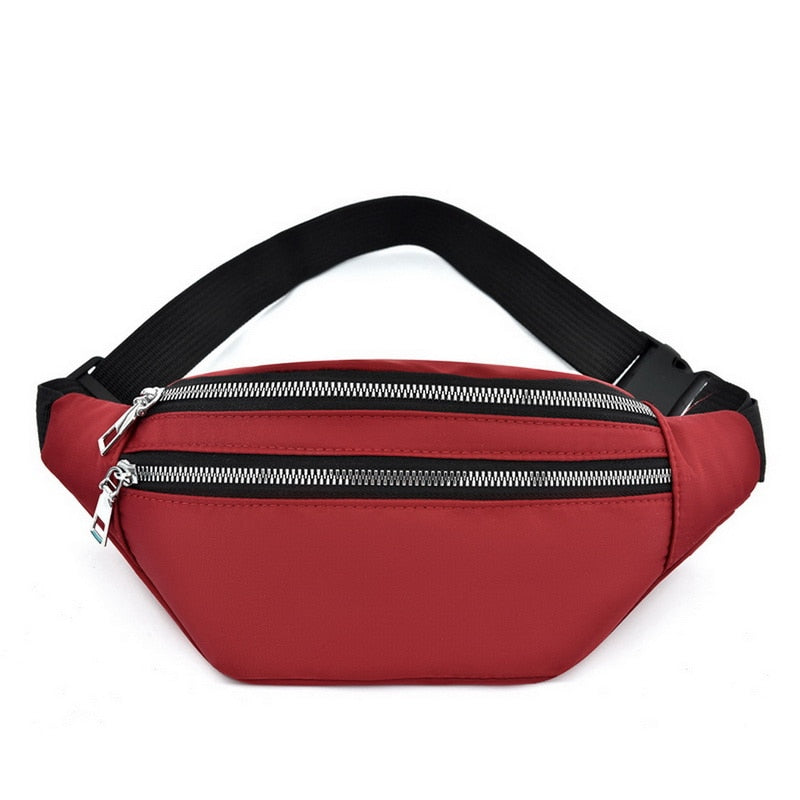 Realaiot Fanny Pack Women Waist Bag Men belt pouch Waist pack Female Banana Bag for women Ladies Fashion Travel Shoulder Purse  Belt bag