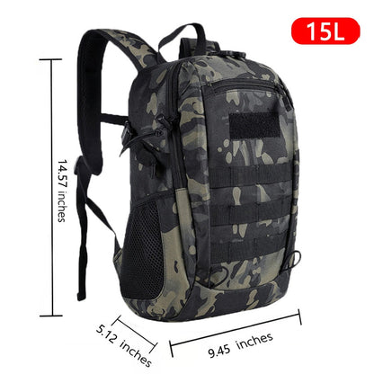 Cyflymder Outdoor Tactical Backpack Military Rucksacks Men 15L 20L Waterproof Sport Travel Backpacks Camping Mochila Fishing Hunting Bags