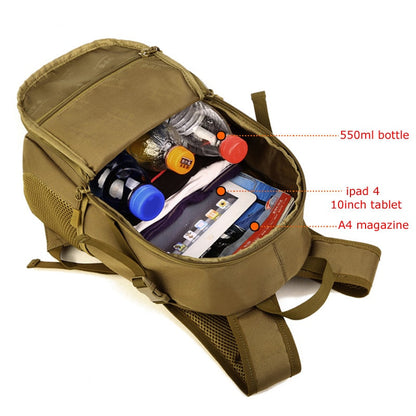 Cyflymder Outdoor Tactical Backpack Military Rucksacks Men 15L 20L Waterproof Sport Travel Backpacks Camping Mochila Fishing Hunting Bags