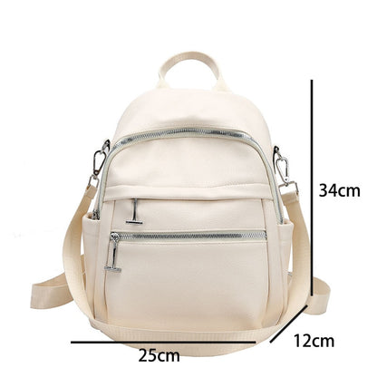 Realaiot High Quality Women Backpack Multifunction Travel Bag Female Large Capacity Laptop Bag Casual School Backpacks for Girls Bookbag