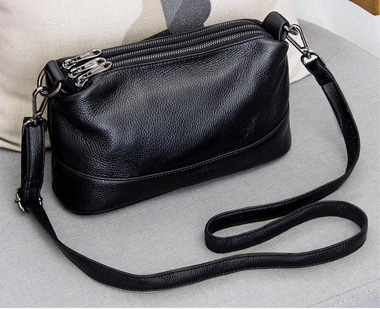 Realaiot Genuine Leather Shoulder Bag Women's Luxury Handbags Fashion Crossbody Bags for Women Female Totes G12 Gifts for Mom