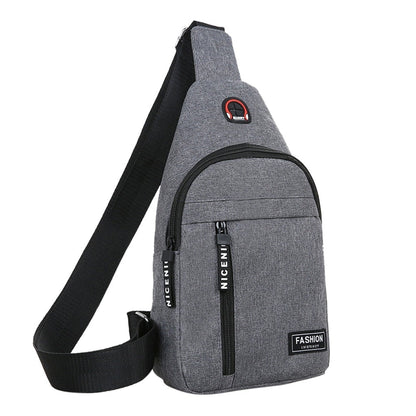 Cyflymder Men Shoulder Bags Nylon Waist Packs Sling Bag Crossbody Outdoor Sport Shoulder Chest Daily Picnic Canvas Messenger Bag Bolsa