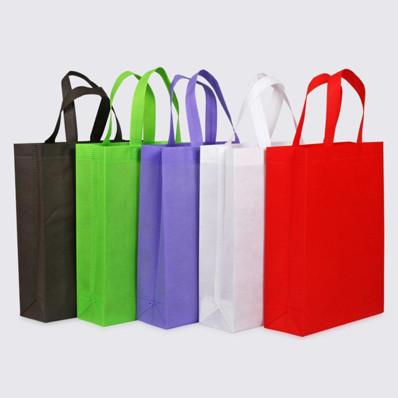 Realaiot Hot selling High Quality  eco Non-woven Bag Shopping Bag With Handlefor  Clothes /christmas gift accept print logo