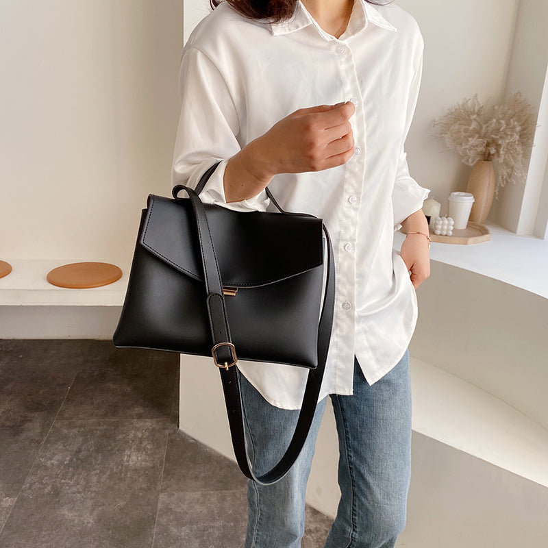 Realaiot Vintage Large Tote bag Winter New High-quality PU Leather Women's Designer Handbag Luxury brand Shoulder Messenger Bag