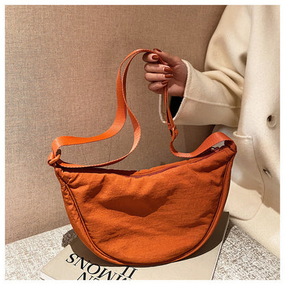 Casual Nylon Hobos Crossbody Bag for Women Designer Shoulder Bags Large Capacity Tote Lady Travel Shopper Bag Female Purses