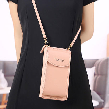 Realaiot Brand Small Crossbody Shoulder Bag For Women High Quality Cell Phone Pocket Purse Female Clutch Fashion PU Leather Handbag Bolsa