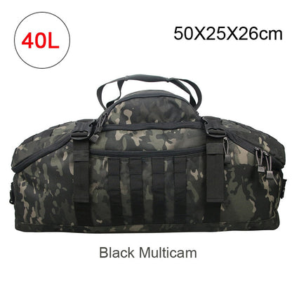 Realaiot 40L 60L 70L Men Army Military Tactical Waterproof Backpack Molle Camping Backpacks Sports Travel Bags Tactical Sport gym bag