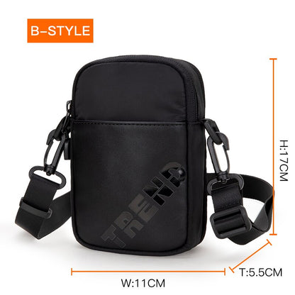 Cyflymder Men's Purse Shoulder Bag Small Messenger Bags Men Travel Crossbody Bag Handbags New Fashion Male Phone Money Belt Wallet