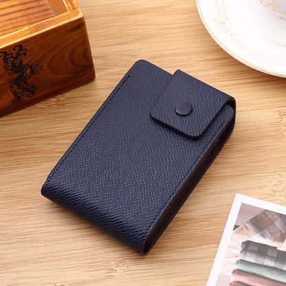 Cyflymder New Arrivals Unisex Leather Business ID Credit Card Wallet Holder Name Cards Case Pocket Organizer Money Phone Coin Bag