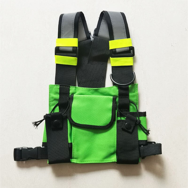 Realaiot Tide cool Women Chest Rig Bag Tactical Chest Bags For Men Fashion Bullet Hip Hop Vest Streetwear Bag Function Tactics Waist Pack