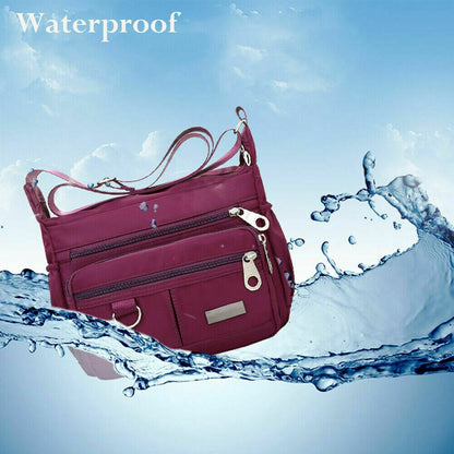 Cyflymder Newest Arrival 4 Colors Women Waterproof Oxford Messenger Cross Body Bag Shoulder Bags Large Capacity