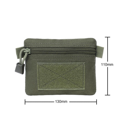 Cyflymder Outdoor EDC Molle Pouch Wallet Waterproof Portable Travel Zipper Waist Bag for Camping Hiking Hunting Military EDC Pouch