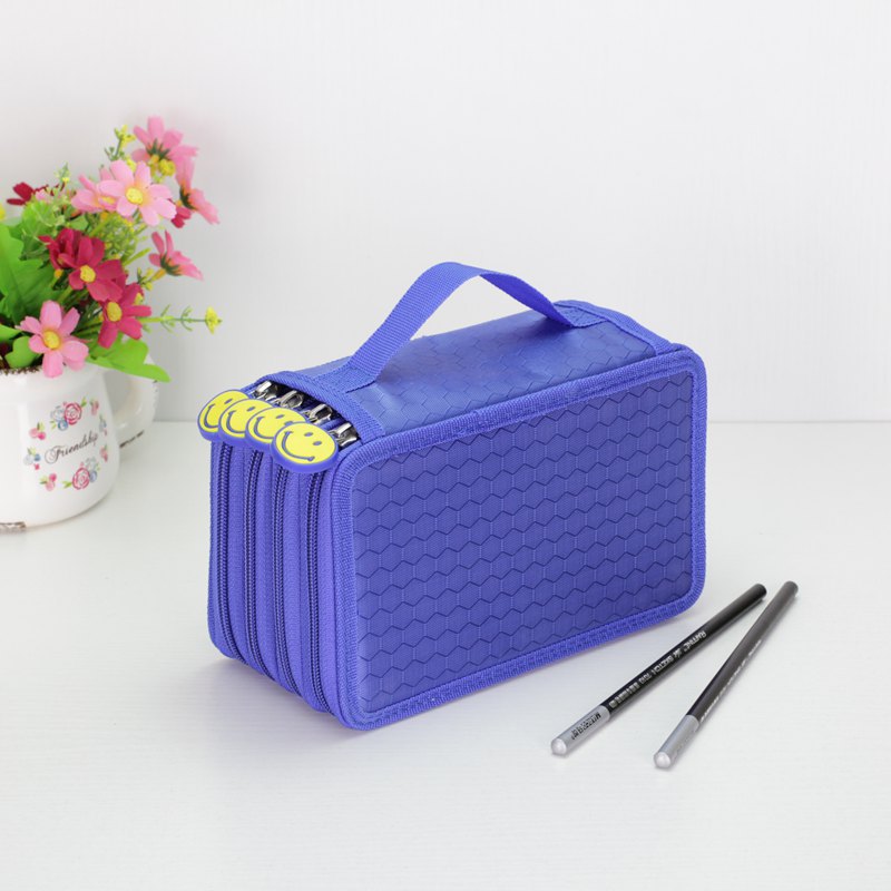 Cyflymder Office School Pencil Case Big 36/48/72 Slots Penal for Girls Boys Pen Box Large Storage Cartridge Bag Stationery Kit Pencilcase