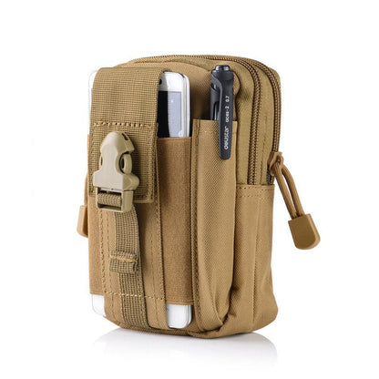 Cyflymder Military Molle Pouch Waist Bag Camo Waterproof Nylon Multifunction Casual Men Fanny Waist Pack Male Small Bag Mobile Phone Case