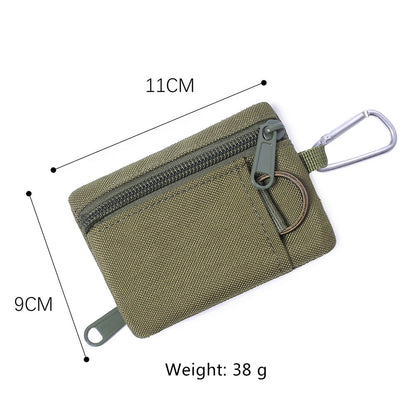 Cyflymder Outdoor EDC Molle Pouch Wallet Waterproof Portable Travel Zipper Waist Bag for Camping Hiking Hunting Military EDC Pouch