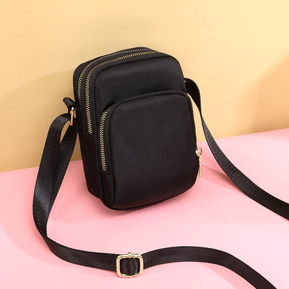 Realaiot Fashion Women Crossbody Zipper Mobile Phone Shoulder Bag Lady Female Multifunction Handbag Wrist Purse New Hot