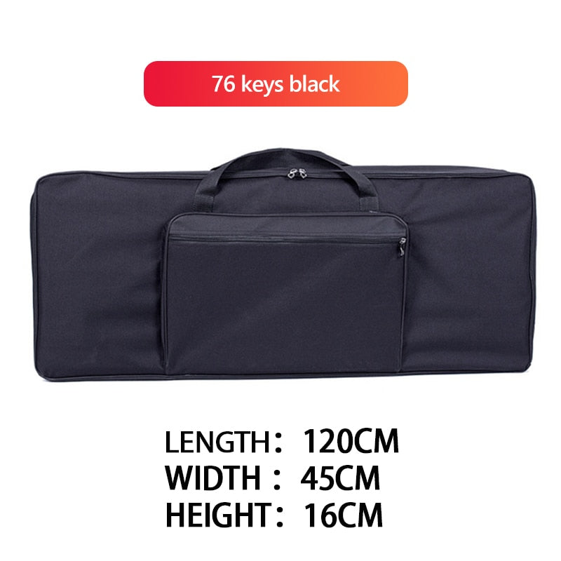 Realaiot Thicker Nylon 54 61 76 88 Key Keyboard Bag Camouflage Instrument Keyboard Bag Waterproof Electronic Piano Cover Case