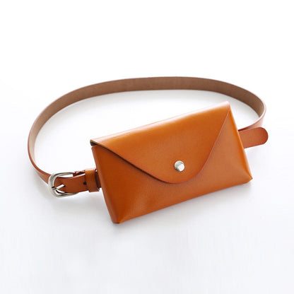 Realaiot Waist Bag Ladies Fashion Genuine Leather Women Waist Belt Bags Waterproof Chest Belly Pouch Woman Fanny Pack Luxury Coin Purse