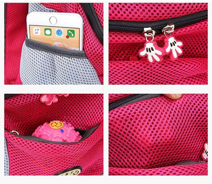 Cyflymder Outdoor Pet Dog Carrier Bag Portable Travel Backpack Breathable Mesh Bag Out Double Shoulder Carrier Bag for Small Cats Dogs