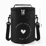 Realaiot Thermal Lunch Bag Women Portable Insulated Cooler Bento Tote Family Travel Picnic Drink Fruit Food Fresh Organizer Accessories