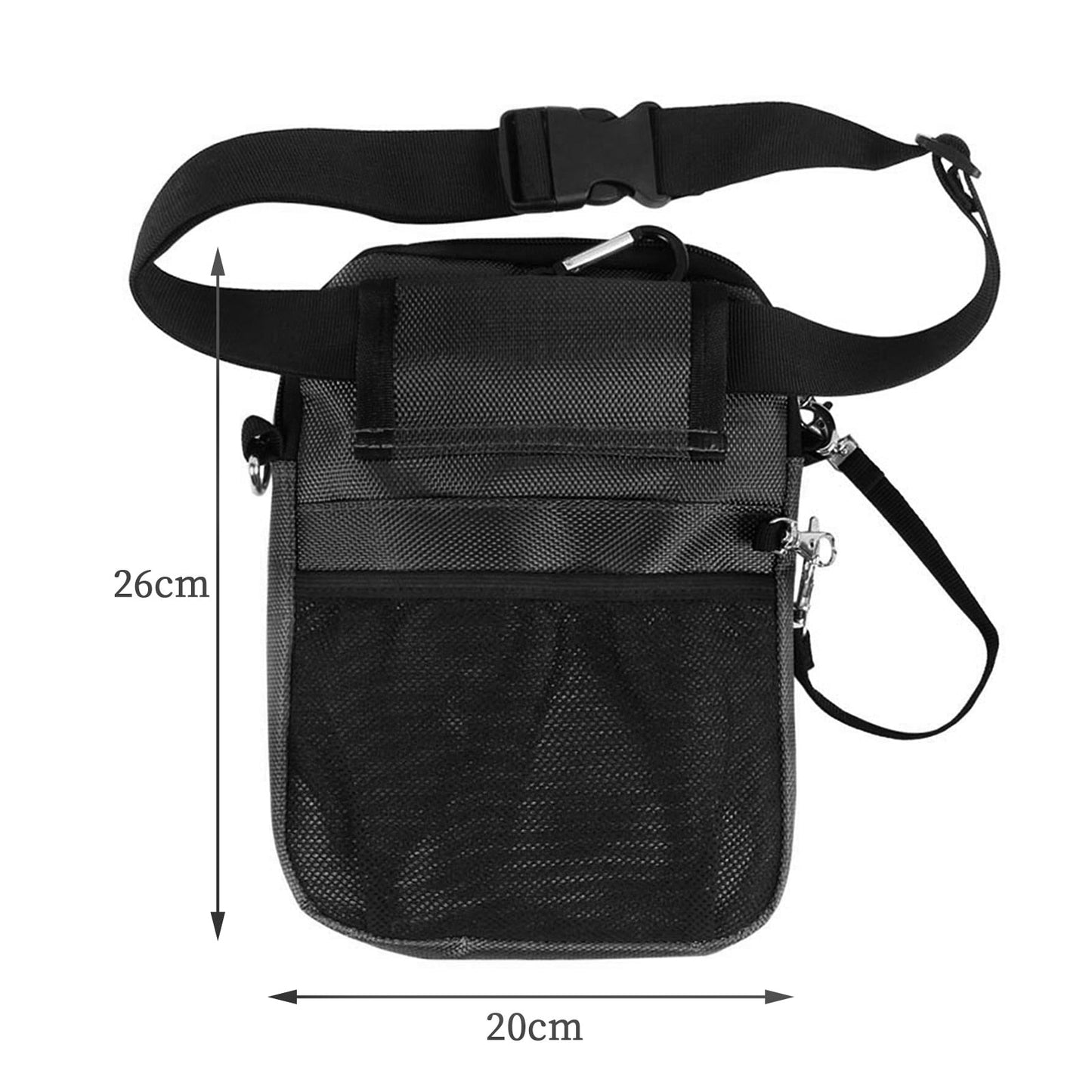 Realaiot Fanny Pack Nursing Belt Bag for Women Nurse Waist Bag Waterproof Adjustable Waist Bag Pouch Case for Nurse Health Care Supplier