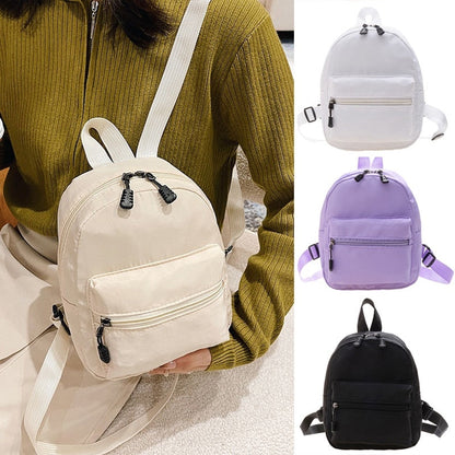 Cyflymder Mini Backpack Women Small Travel Bagpack Ladies Korea Style Female Student School Bag for Teenager Girls Back Pack for Woman